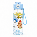 Gourde Enfant 750 ml avec Paille Intégrée – Étanche & Sans BPA